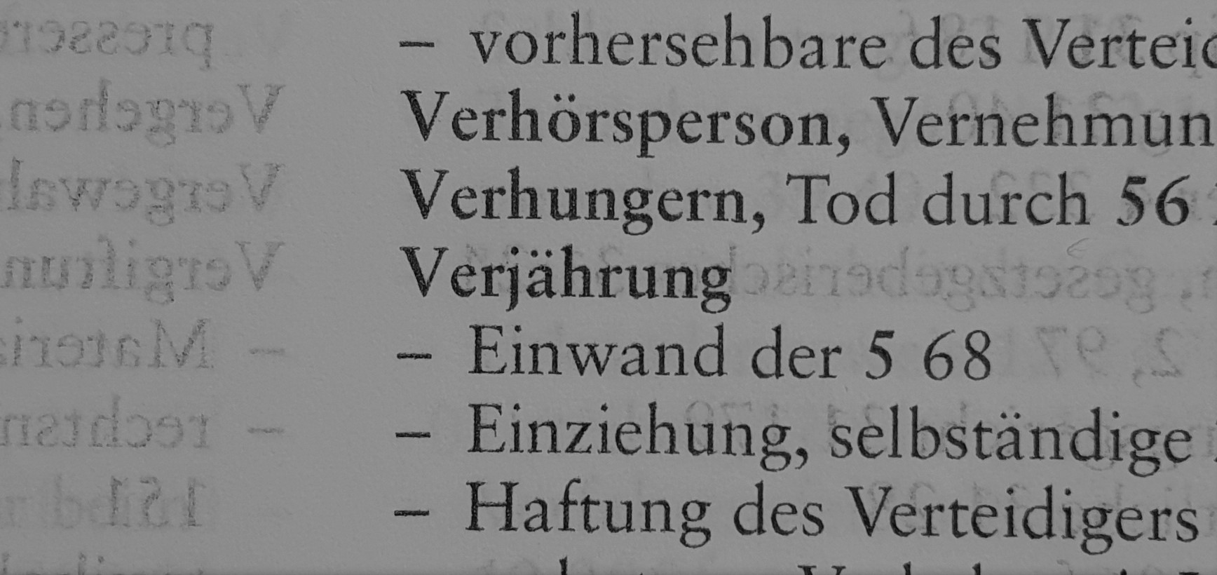 Verjährung: kann ich noch bestraft werden?