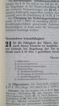 Strafmilderung bei verminderter Schuldfähigkeit nach § 21 StGB möglich?