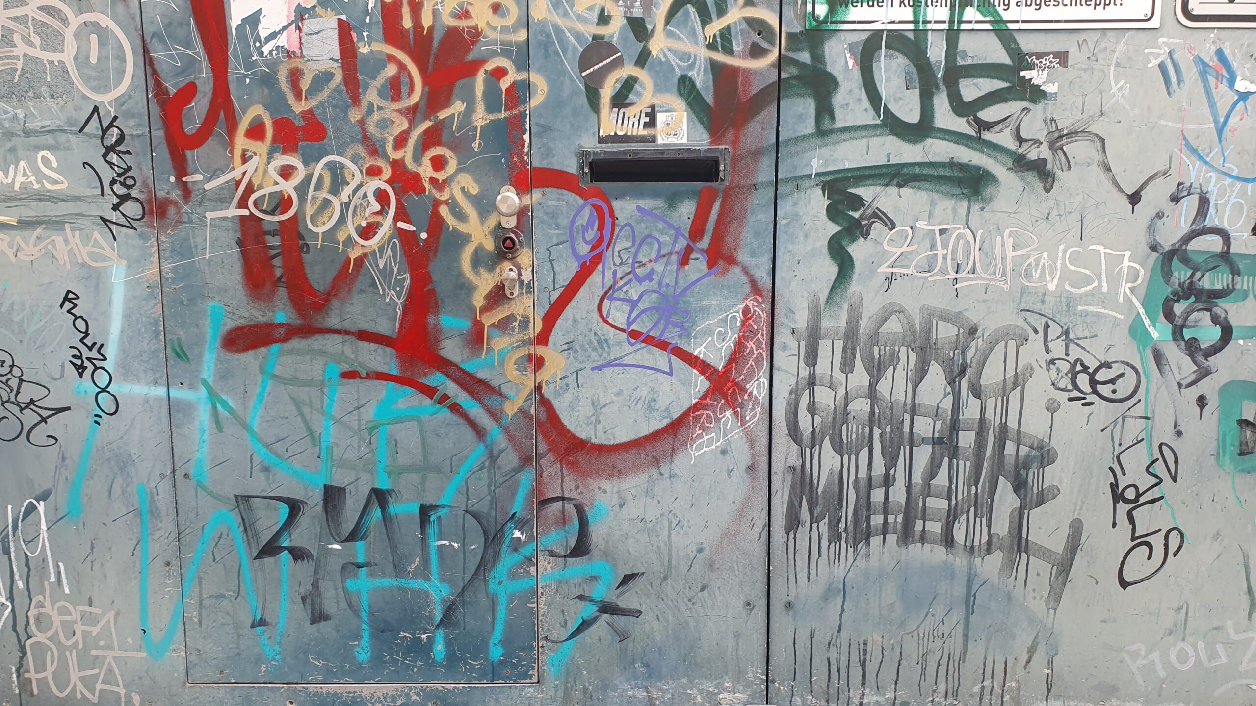 Graffiti Sachbeschädigung